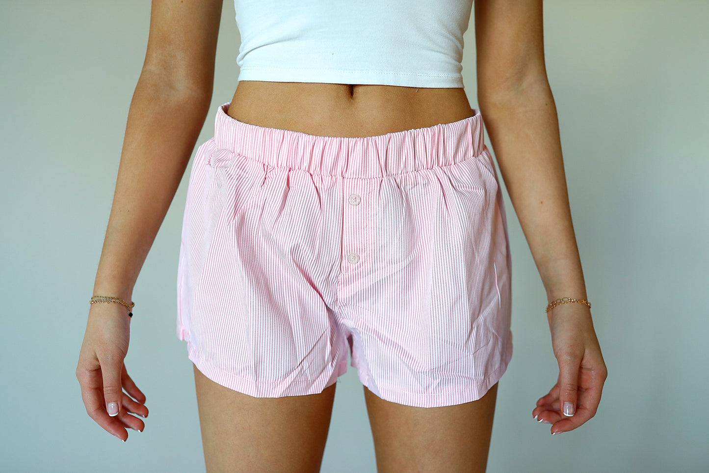 Our Fav Pink Striped Shorts