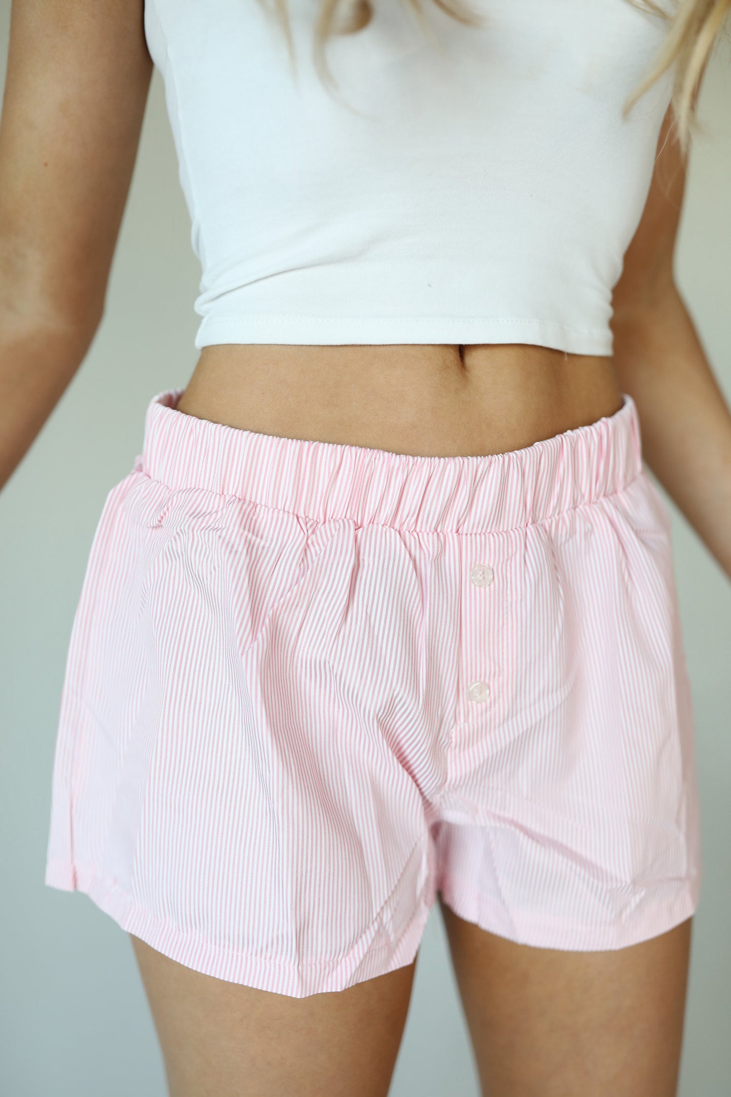 Our Fav Pink Striped Shorts