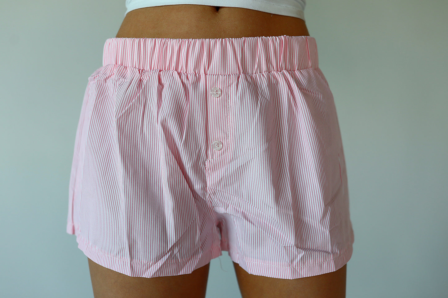 Our Fav Pink Striped Shorts