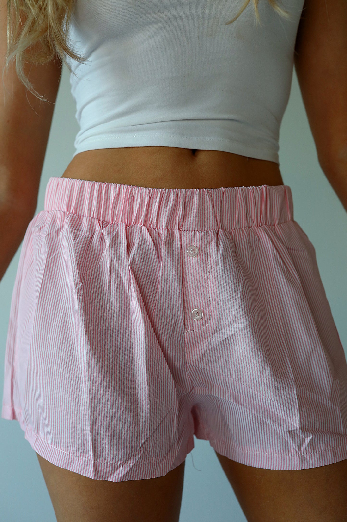 Our Fav Pink Striped Shorts